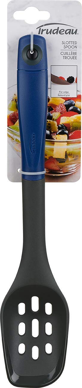 Trudeau Slotted Spoon BlueberryGrey - Image 2