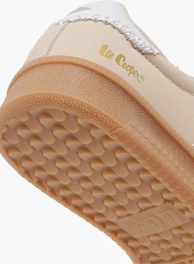 Lee Cooper Women's Panelled Sneakers with Lace-Up Closure