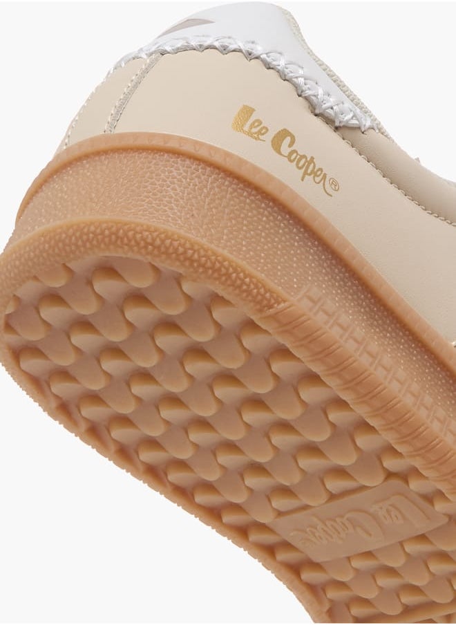 Lee Cooper - Women's Panelled Sneakers with Lace-Up Closure - Image 1