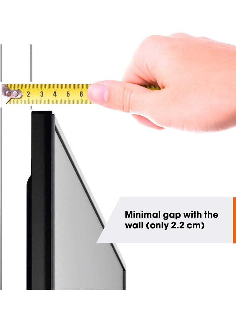 Vogel's TVM 1205 fixed TV wall bracket for 19-50 inch TVs, Max. 66 lbs (30 kg), Flat TV wall mount, Max. VESA 200x200, Universal compatibility - Image 5