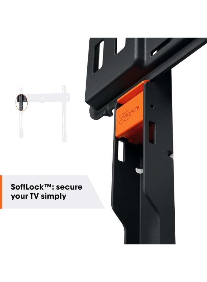 Vogel's TVM 1205 fixed TV wall bracket for 19-50 inch TVs, Max. 66 lbs (30 kg), Flat TV wall mount, Max. VESA 200x200, Universal compatibility - Image 3