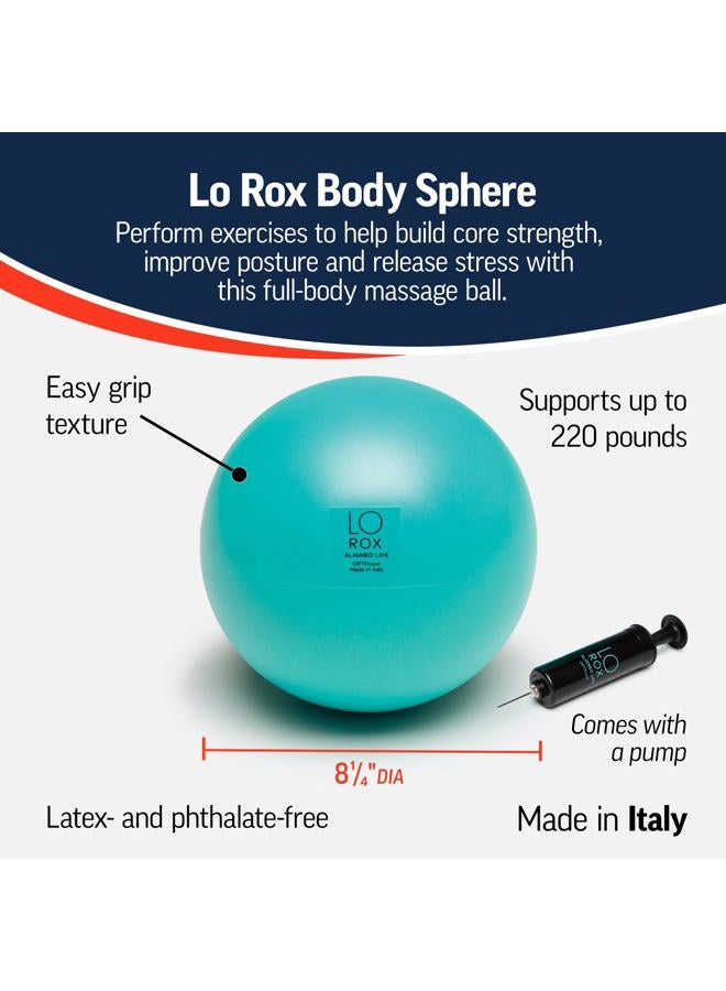 OPTP LO ROX Aligned Life Body Sphere with Pump - Exercise and Massage Ball from Lauren Roxburgh - LOROX8 - Image 5