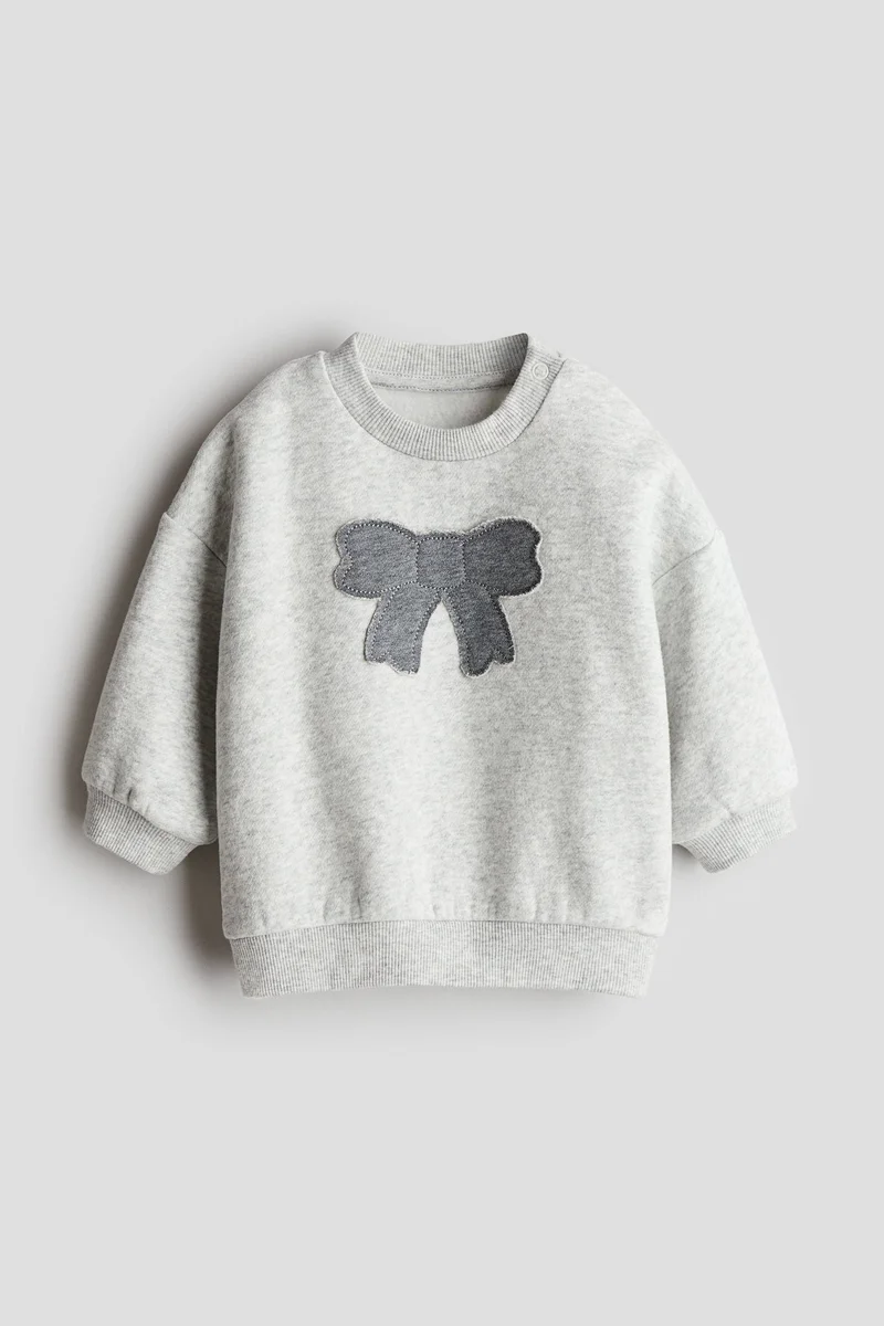 H&M Appliquéd sweatshirt