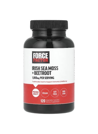 Force Factor, Irish Sea Moss + Beetroot, 120 Vegetable Capsules - pzsku/Z995105B6D5C430E30EC7Z/45/_/1745236897/ead13410-72f7-4894-95b8-5d8dd932840d