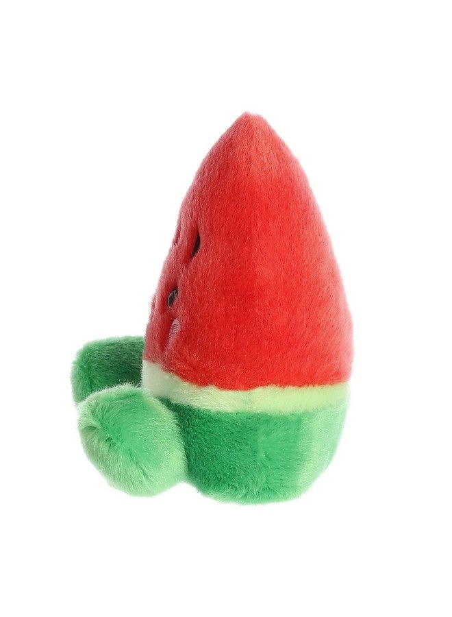 Aurora® Adorable Palm Pals™ Sandy Watermelon™ Stuffed Animal - Pocket-Sized Play - Collectable Fun - Red 5 Inches - Image 5