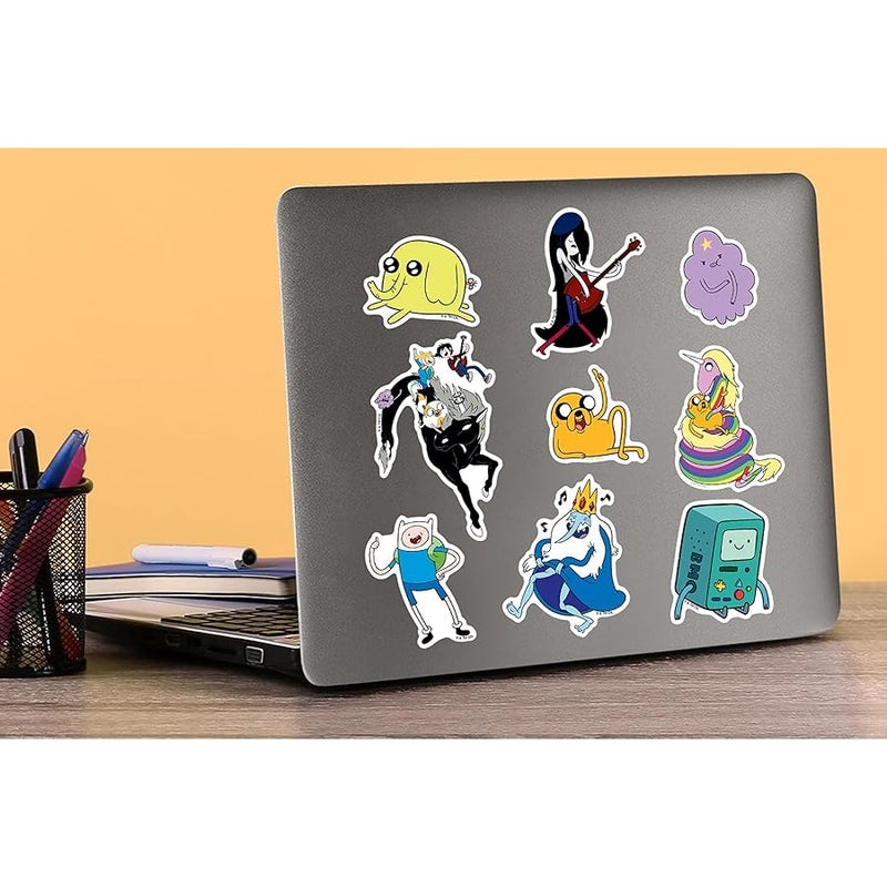 GRAPHICS & MORE Adventure TIME Characters 50ct Vinyl Large Deluxe Stickers Variety Pack - Laptop, Water Bottle, Scrapbooking, Tablet, Skateboard, Indoor/Outdoor - Set of 50 - Image 5