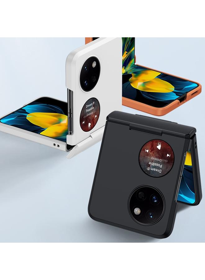 زبون جراب لهاتف Huawei P50 Pocket PC، جراب هاتف مدمج قابل للطي مع حامل متوسط - Image 3