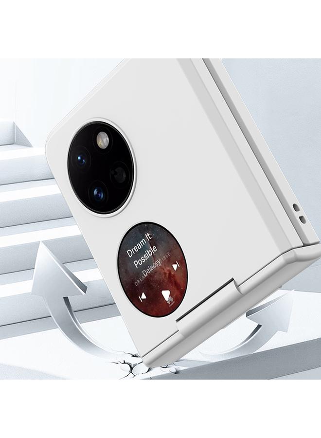 زبون جراب لهاتف Huawei P50 Pocket PC، جراب هاتف مدمج قابل للطي مع حامل متوسط - Image 5