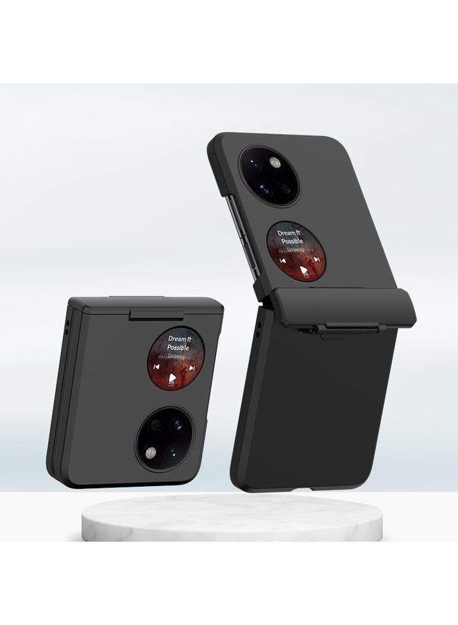 زبون جراب لهاتف Huawei P50 Pocket PC، جراب هاتف مدمج قابل للطي مع حامل متوسط - Image 1