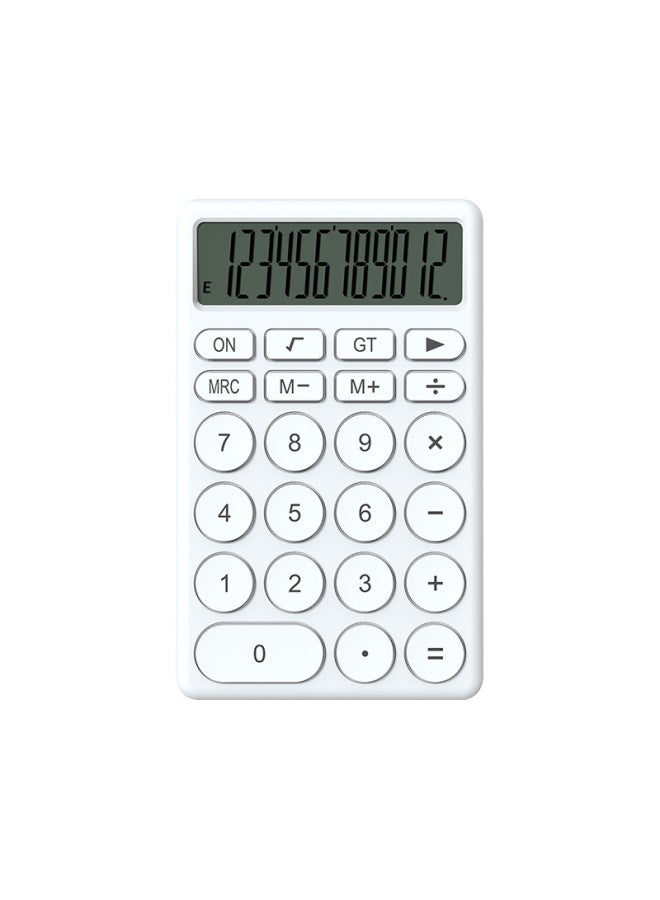 Hot Desktop Computer Cute Student Large Button Financial Accounting Special Commonly Used 12-digit Digital Calculator