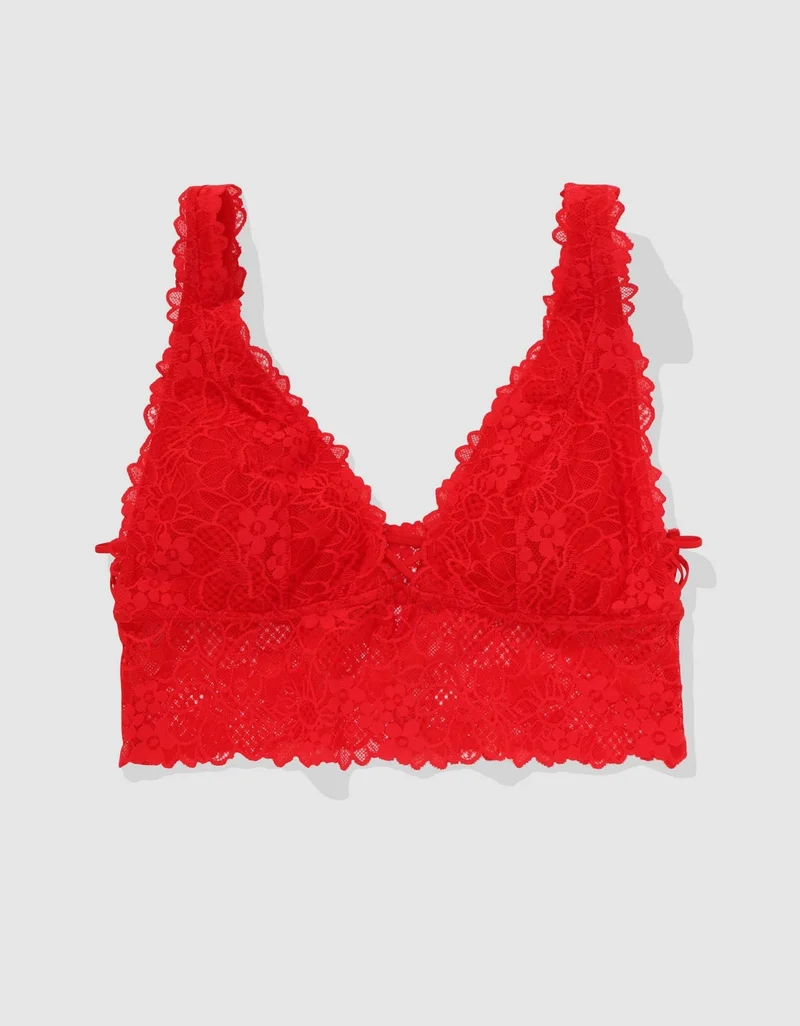 Aerie  Aerie Show Off Lace Padded Bralette for Women | Best Price UAE