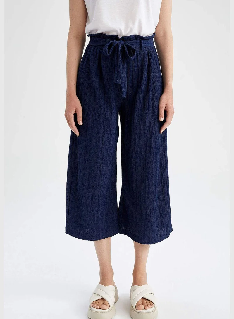 DeFacto Elasticated Waist Capri Culottes