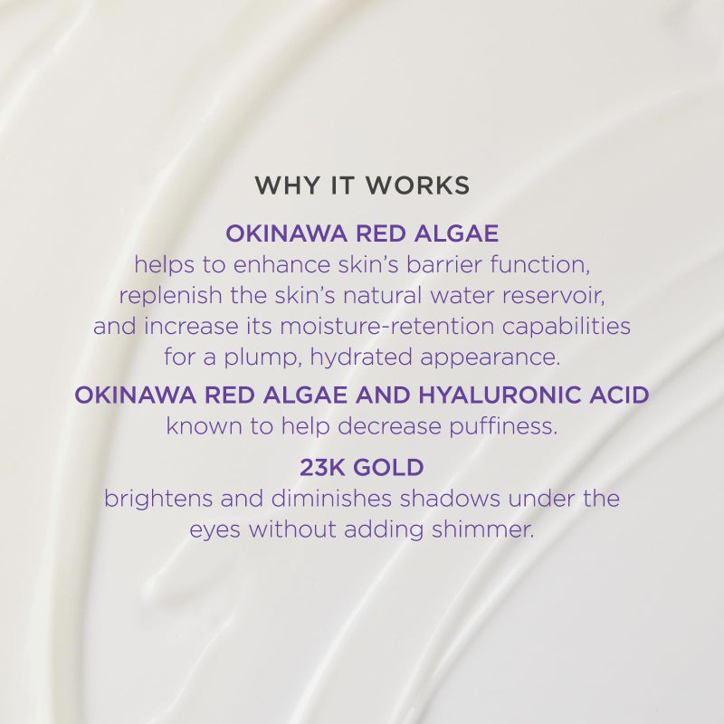 Tatcha Luminous Deep Hydration Firming Eye Serum | Caffeinated Instant Hydrating Eye Serum for Fine Lines and Puffiness, 15 ml | 0.5 oz - Image 3