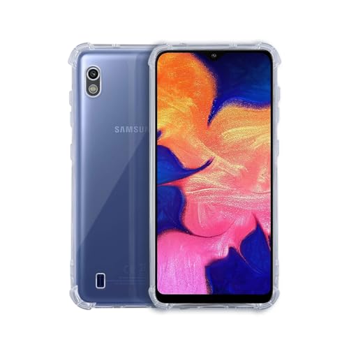 7-Seven 7SEVEN® Back Cover for Samsung Galaxy A10 4G Transparent Mobile Back Case Shock Proof Design Camera Edges Protection Crystal Clear Phone Case Silicon Soft TPU & Flexible Bumper Phone Cover - Image 1