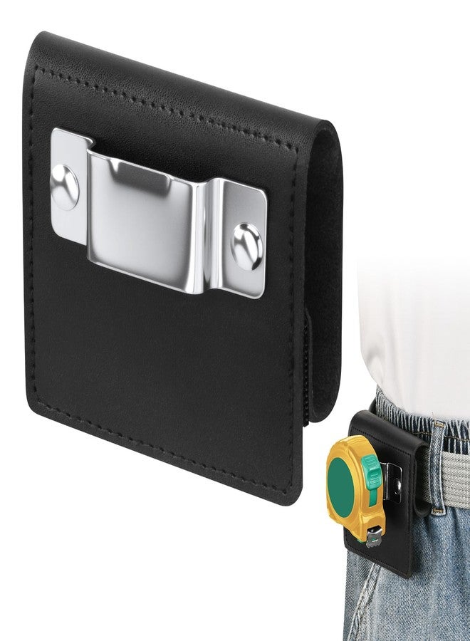Homakover Tape Measure Holder for Belt, Heavy Duty Low-Profile Tape Measure Belt Clip for Tapes Measure, Drills, Fits up to 3" Tool Belt - Image 1