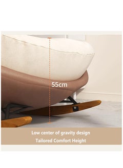 Arabest Single Sofa， Rocking Chair, Living Room, Person Sofa, Single Person Rocking Chair, Lounge Chair, Home Balcony, Leisure Chair  - Image 5
