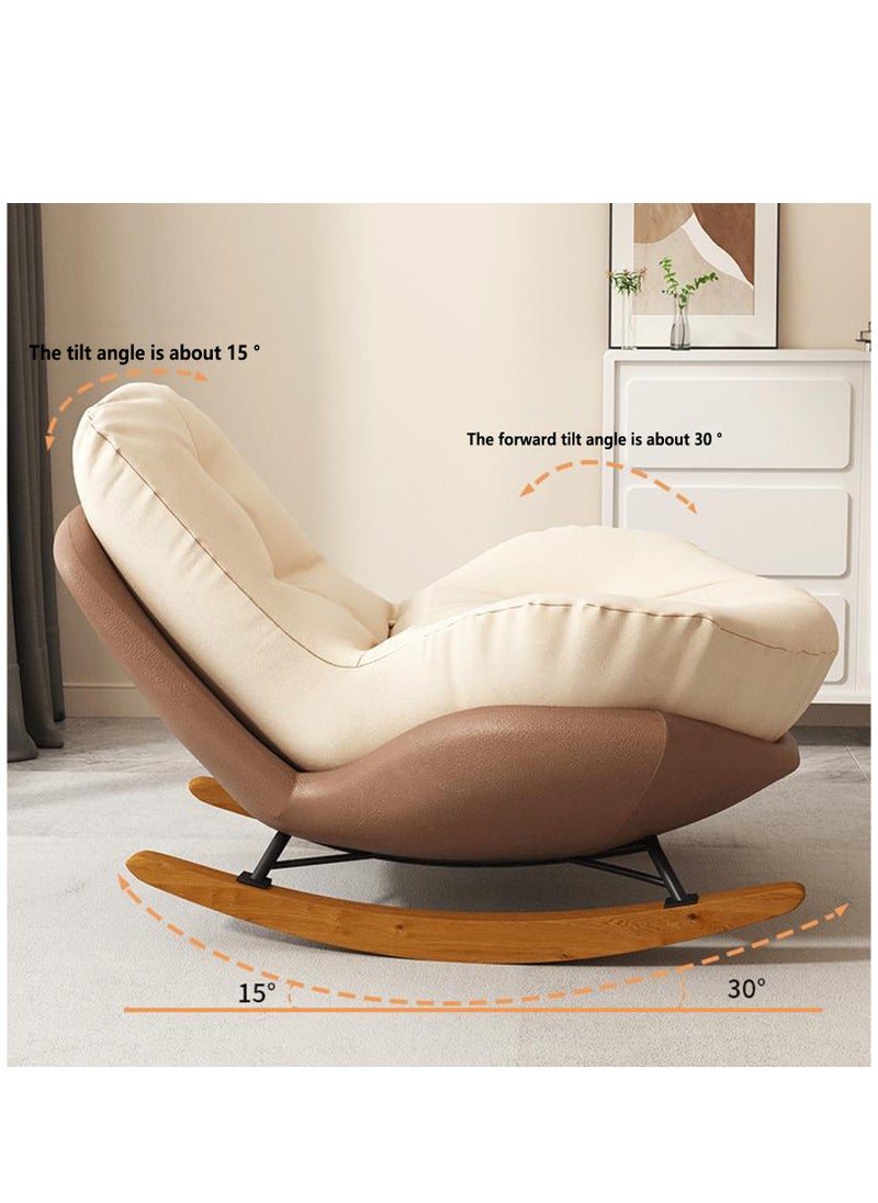 Single Sofa， Rocking Chair, Living Room, Person Sofa, Single Person Rocking Chair, Lounge Chair, Home Balcony, Leisure Chair