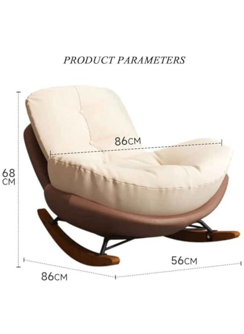 Single Sofa， Rocking Chair, Living Room, Person Sofa, Single Person Rocking Chair, Lounge Chair, Home Balcony, Leisure Chair