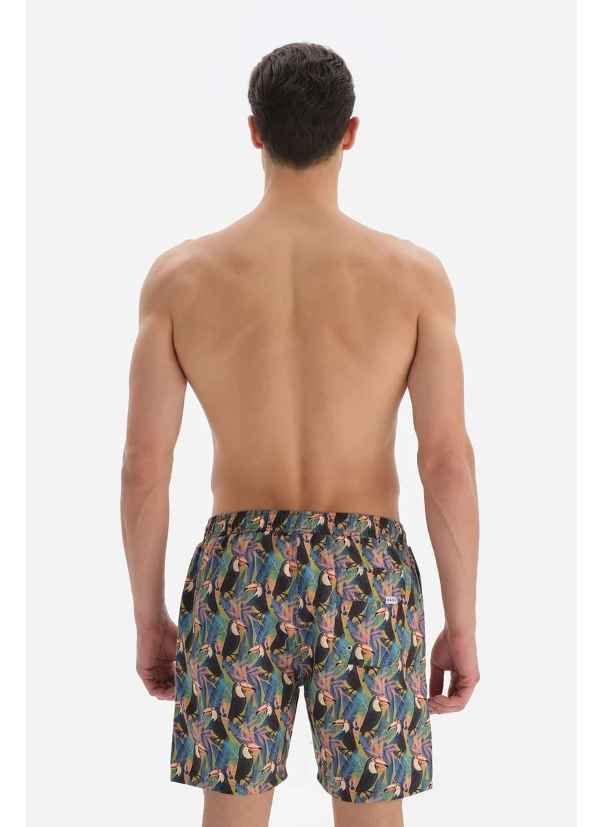 dagi Green - Anthracite Tucan Des. Medium Shorts