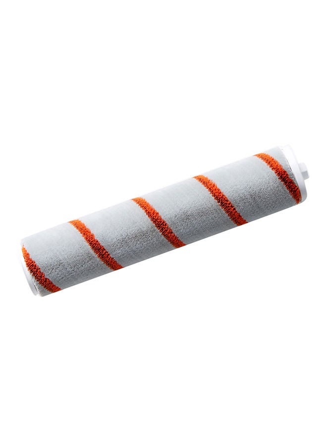 NIBEMINENT Soft Roller Brush For Dreame Vacuum Cleaner V9 White/Orange 23x6x6cm - Image 1