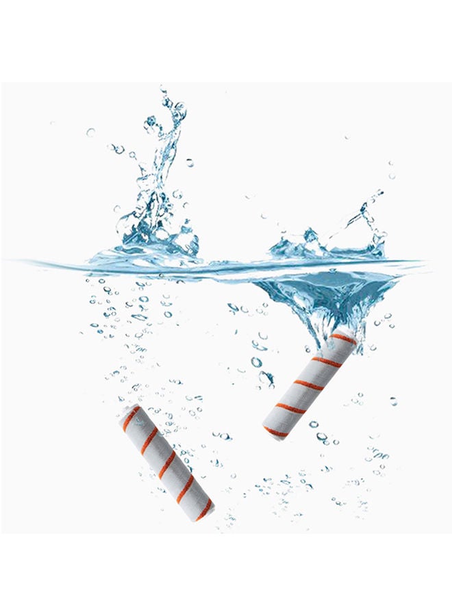 NIBEMINENT Soft Roller Brush For Dreame Vacuum Cleaner V9 White/Orange 23x6x6cm - Image 3