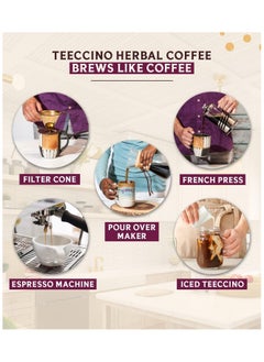 teeccino Chicory Herbal 'Coffee' Mocha Medium Roast - 11 oz  - Image 5