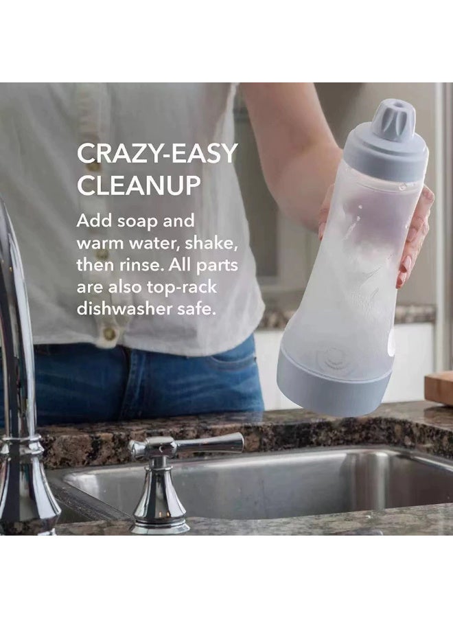 Manual Batter Mixing Bottle Batter Plastic Squeeze Bottle Kitchen Baking Tool - Image 2