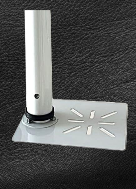 Audiovan Universal PTZ Camera Ceiling Mount CCTV Security Mounting Bracket Indoor Outdoor Extendable CCTV Compatible (White, 3FEET) - Image 3