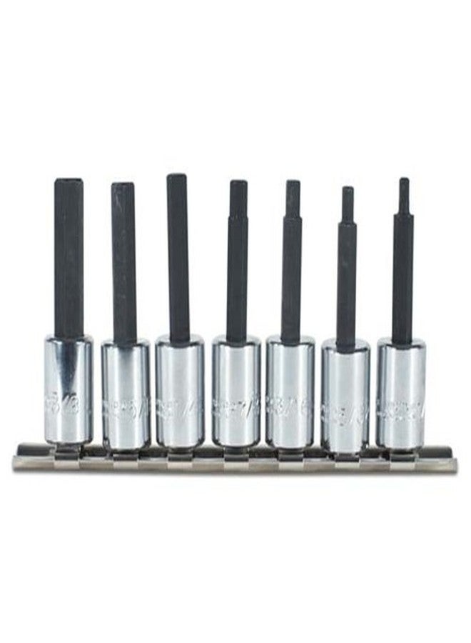 مجموعة رؤوس سداسية بروتو J4900-7C مقاس 3/8 بوصة، 7 قطع
