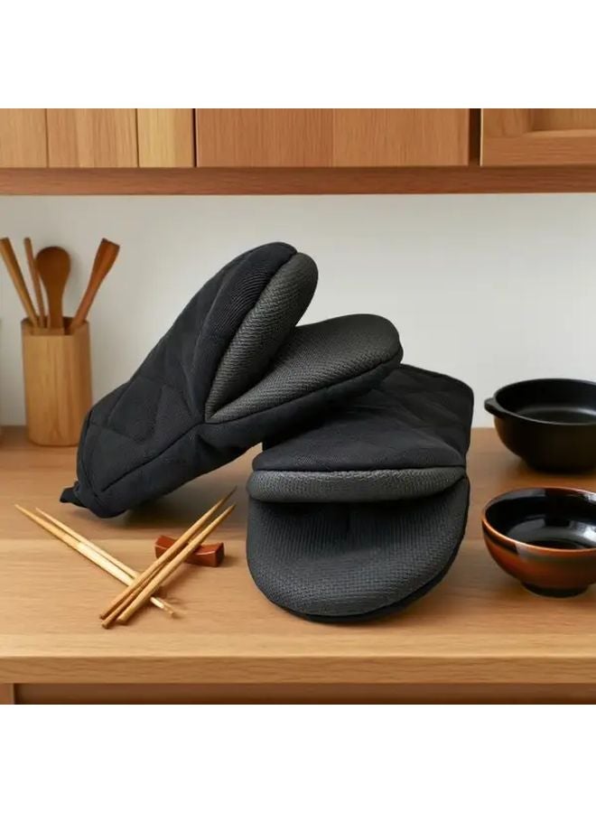 High Quality Kitchen Hand Gloves Color B04 Black Lightweight Comfortable Durable Wear Resistant - Image 2