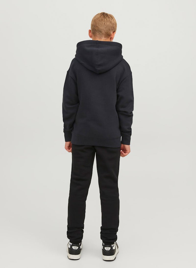 Jack & Jones Junior Kids Jjestar Logo Hoodie  - Image 2