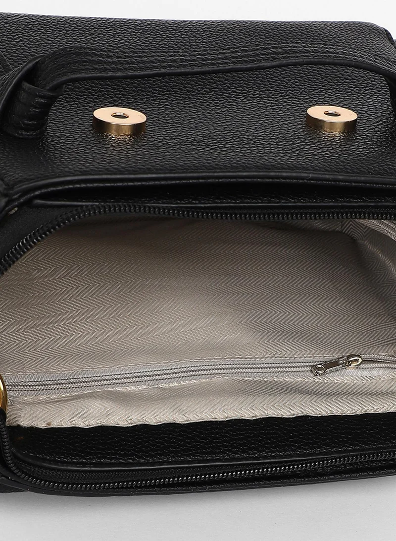صوص هاوت Women's The Cruise Hand Bag - Midnight Black