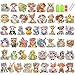 xackcme 48 Pcs Diamond Art Painting Sticker Kits for Kids Animal Diamond Gem Stickers Kit 5D Animals Gem Art Stickers Mosaic for Kids Gift for Boys Girls 481012 Years Old - Image 3