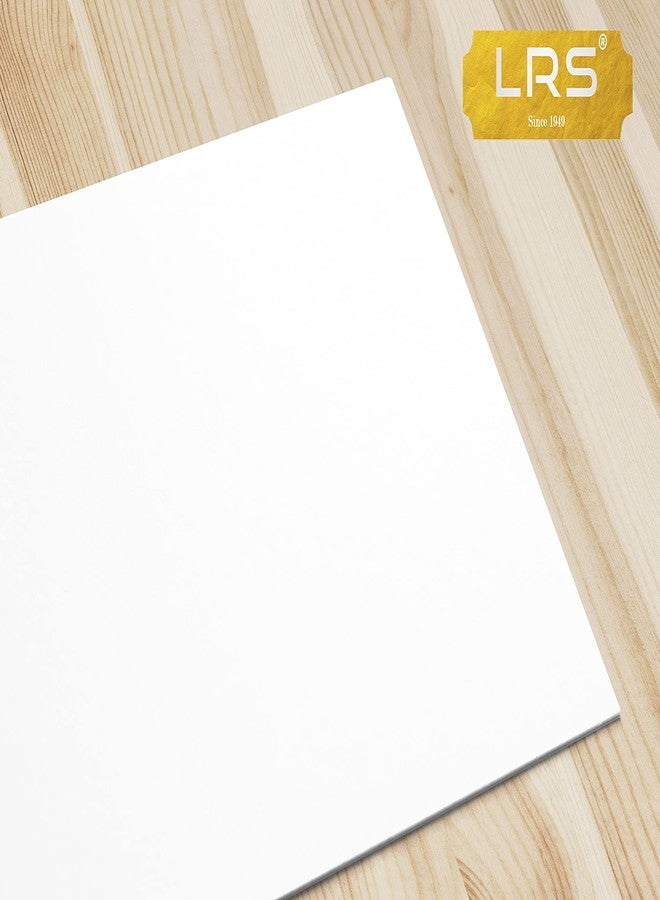 LRS White Pastel Sheet 170 GSM - Smooth Surface - Sketching/Drawing/DIY Craft/Project/Assignment Paper - A4 Size - Pack of 25 Sheets - Image 3
