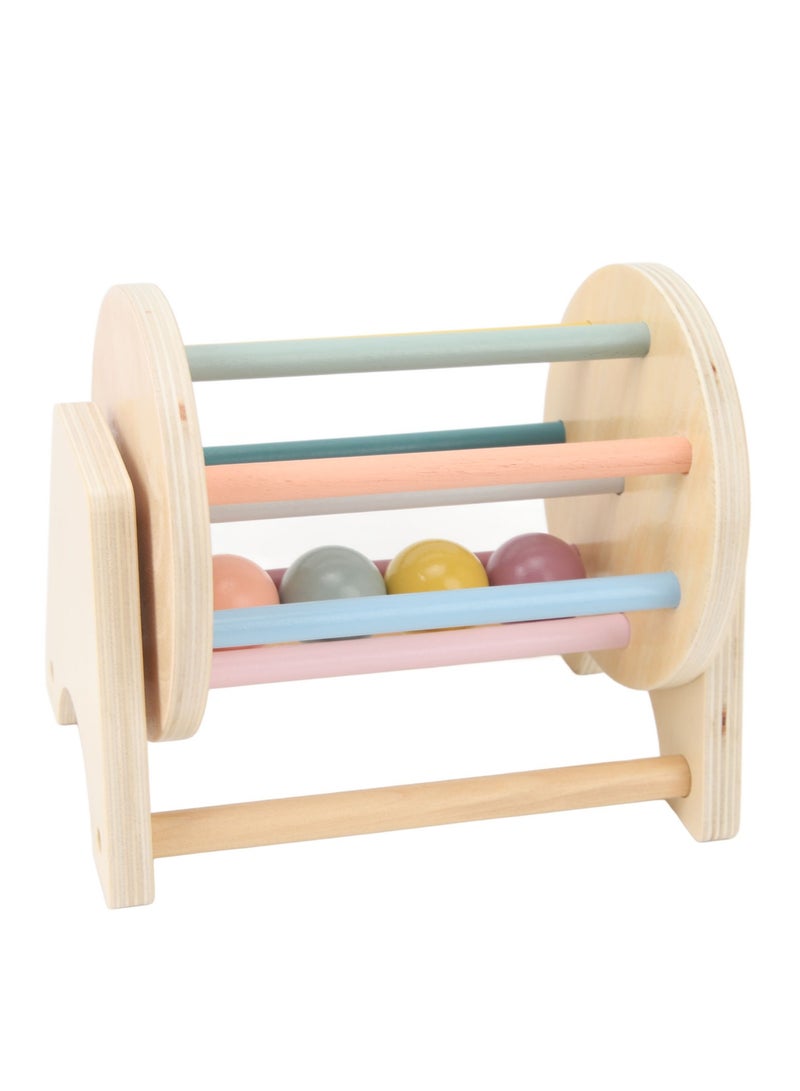 فيلوز التعليم المبكر لعبة الطبل الدوارة للأطفال ذات التفكير المنطقي والتنسيق بين اليد والعين للأولاد والبنات - Image 1