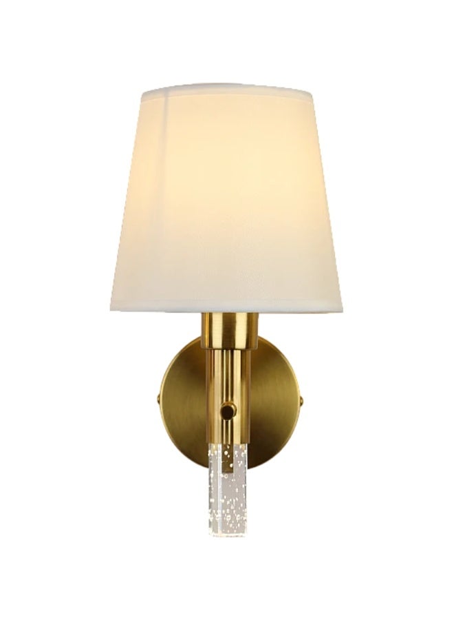 HUMMER | Wall Sconce Light | E14 | Gold | 15 × 19.5 × 27 cm | For Indoor Wall Lighting | Modern Decorative Wall Lamp - Image 4