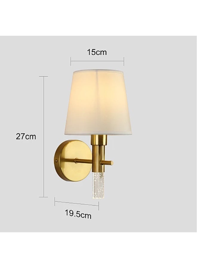 HUMMER | Wall Sconce Light | E14 | Gold | 15 × 19.5 × 27 cm | For Indoor Wall Lighting | Modern Decorative Wall Lamp - Image 5