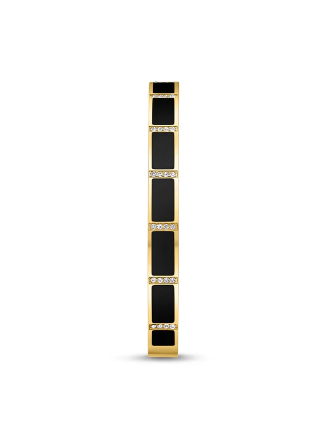 CERRUTI 1881 Gold Ladies Bangle Stylish and Timeless Gold Bangle