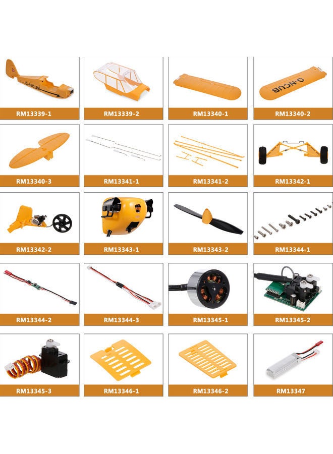 NIBEMINENT RC Airplane Servo Aircraft Spare Part Accessories - Image 5