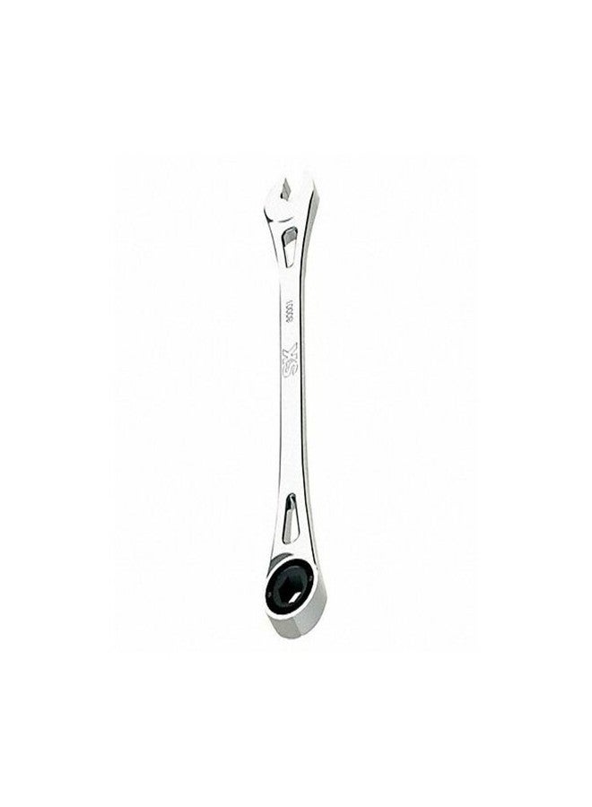 SK Tools USA 8MM, 6 Point, X-Frame® Combination Ratcheting Wrench | 80001 - Image 1