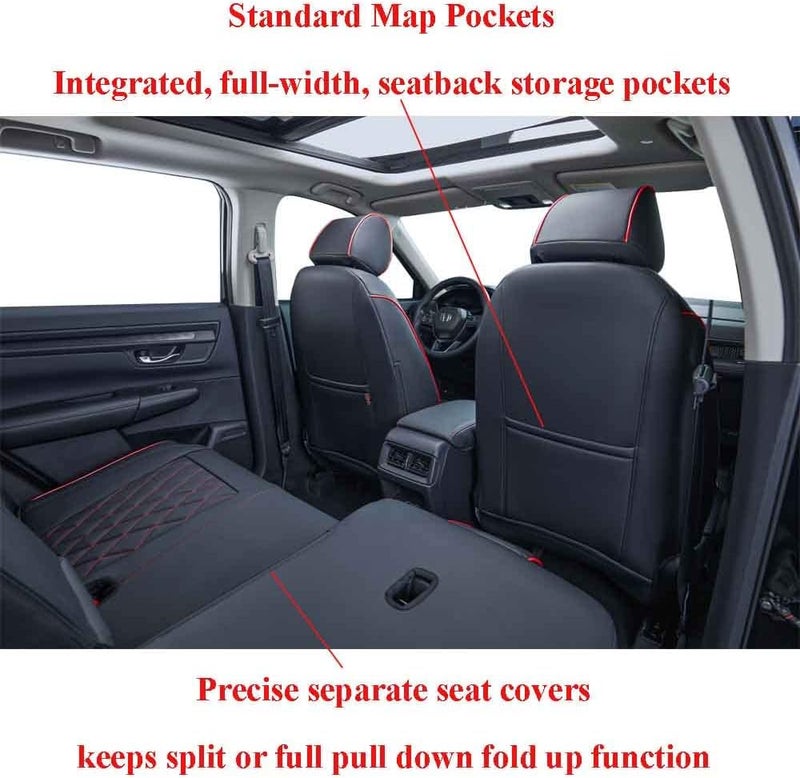 EKR Custom Fit Car Seat Covers for Honda HRV EX-L - Image 3