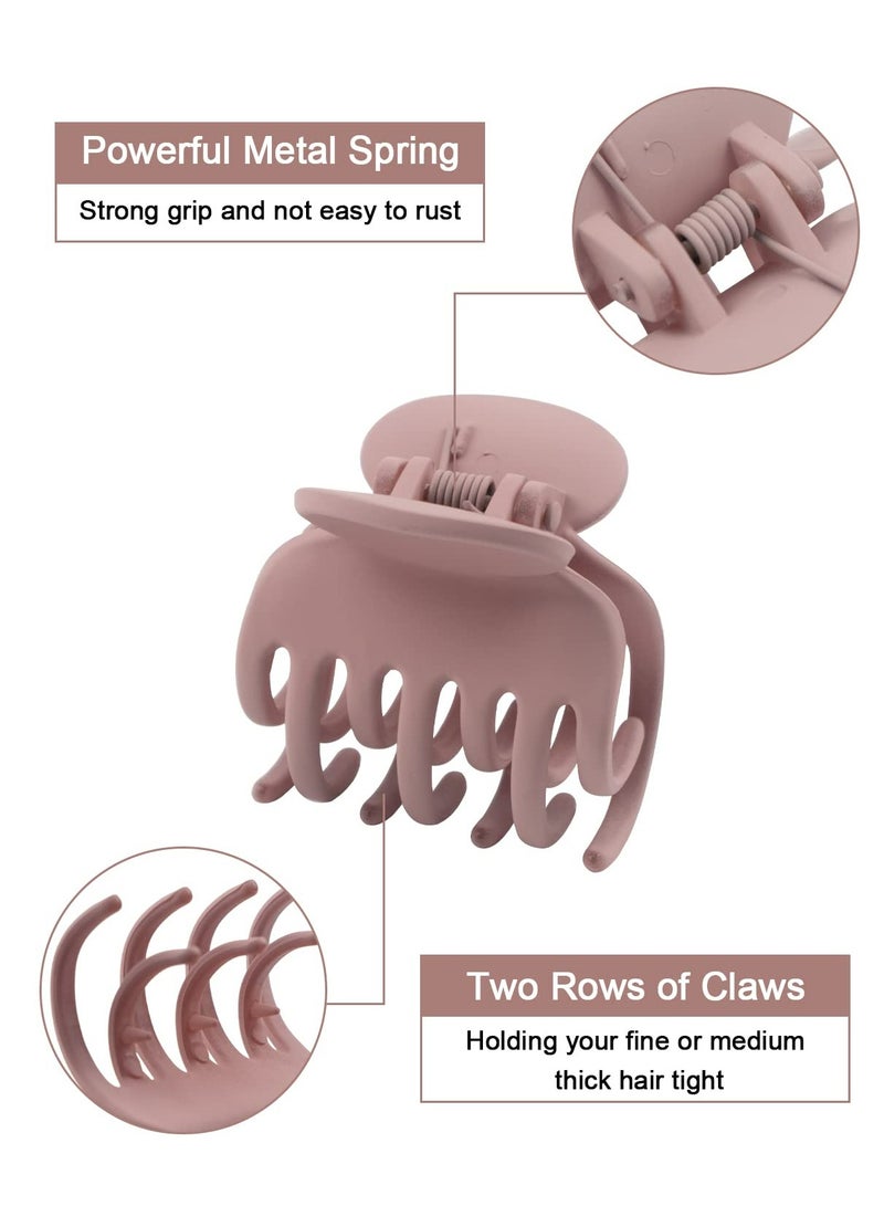 أوزيغالور 6 عبوات من مشابك الشعر ذات الفك الصغير غير القابل للانزلاق، مشابك شعر غير لامع مقاس 1.5 بوصة للشعر الخفيف - Image 2