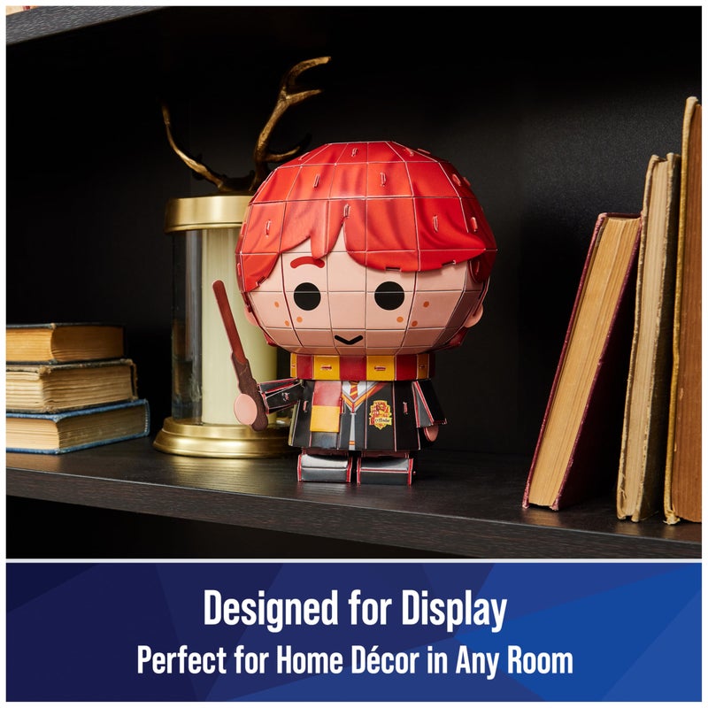 4D Build, Harry Potter Ron Weasley 3D Model Kit, Harry Potter Collectibles & Desk Decor, Adult Puzzle, Building Toys, 87 Pieces, 3D Puzzles, Gift Ideas for Ages 12 & Up - Image 5