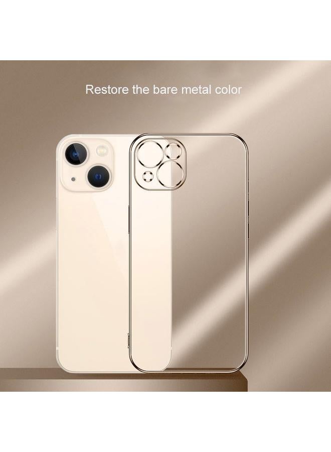 S-TOP Case For iPhone 13 Electroplated Edge Frosted TPU Shockproof Case - Image 2