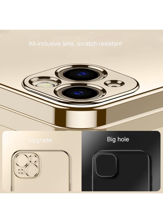 S-TOP Case For iPhone 13 Electroplated Edge Frosted TPU Shockproof Case - Image 5