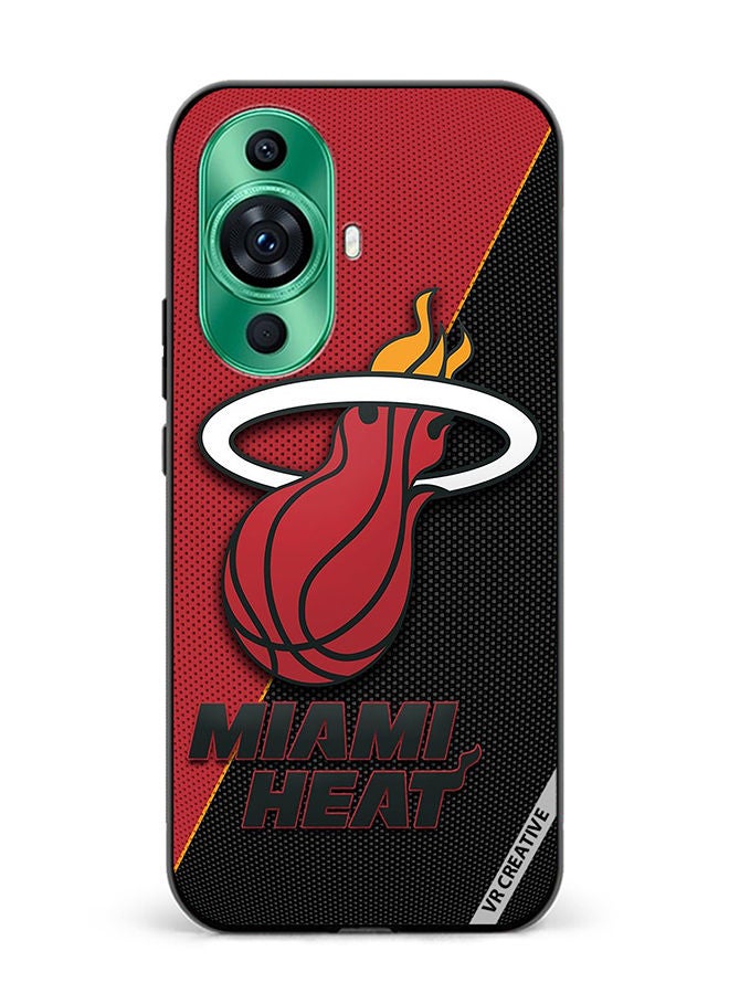 VR CREATIVE Protective Case Cover For Huawei nova 11 Miami Heat Design Multicolour - Image 1