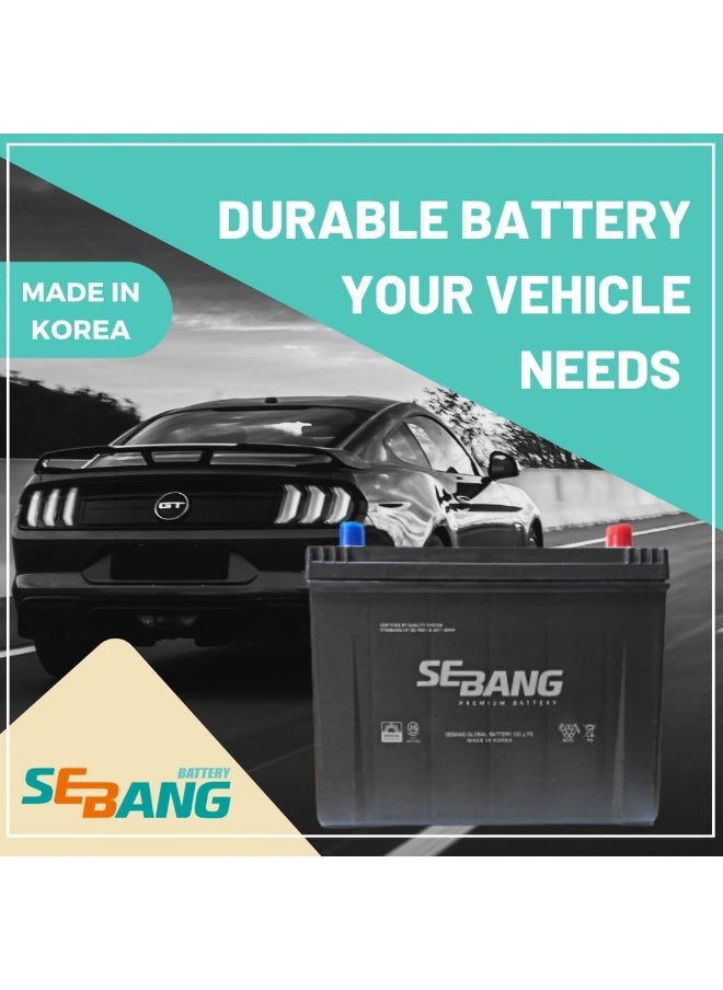 HTE H.T.E  Sebang Car Batteries Korea (Smf56638 / 12V 66Ah)  - Image 2