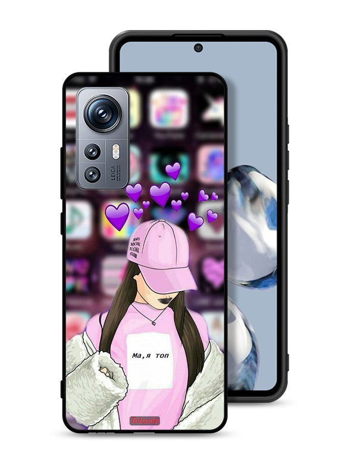 Tolwak - Xiaomi 12S Protective Case Cover Anti Social Club - Image 1