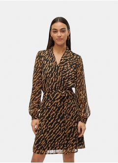 VERO MODA Vmrie L/S Abk Wrap Dress Wvn Btq Ga  - Image 2