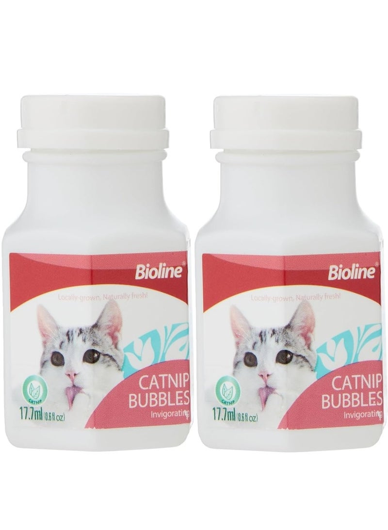 Bioline Catnip Bubbles With Natural Catnip Essential Oil 2X17.7ml - Image 1